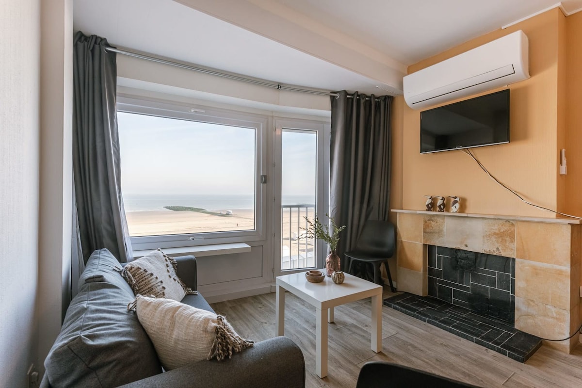 Enjoyable apartment with sea view