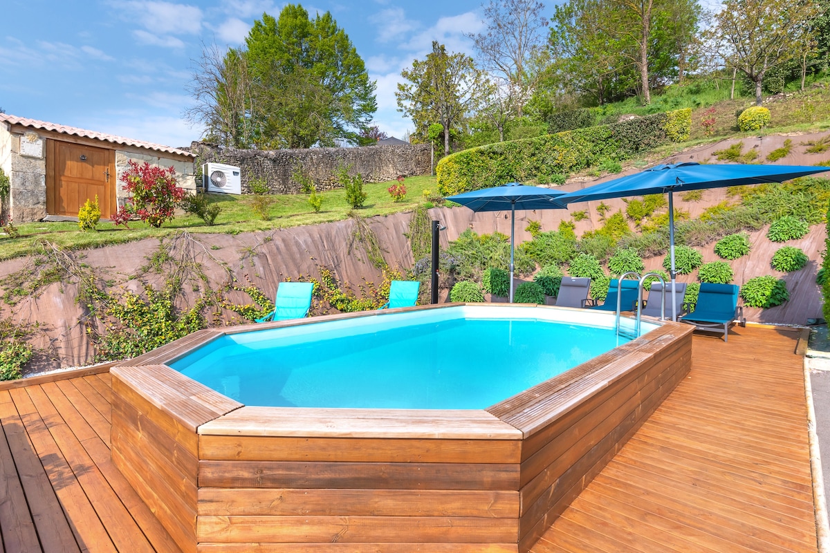 Gîte Ruelle aux Vaches - Avec piscine partagée