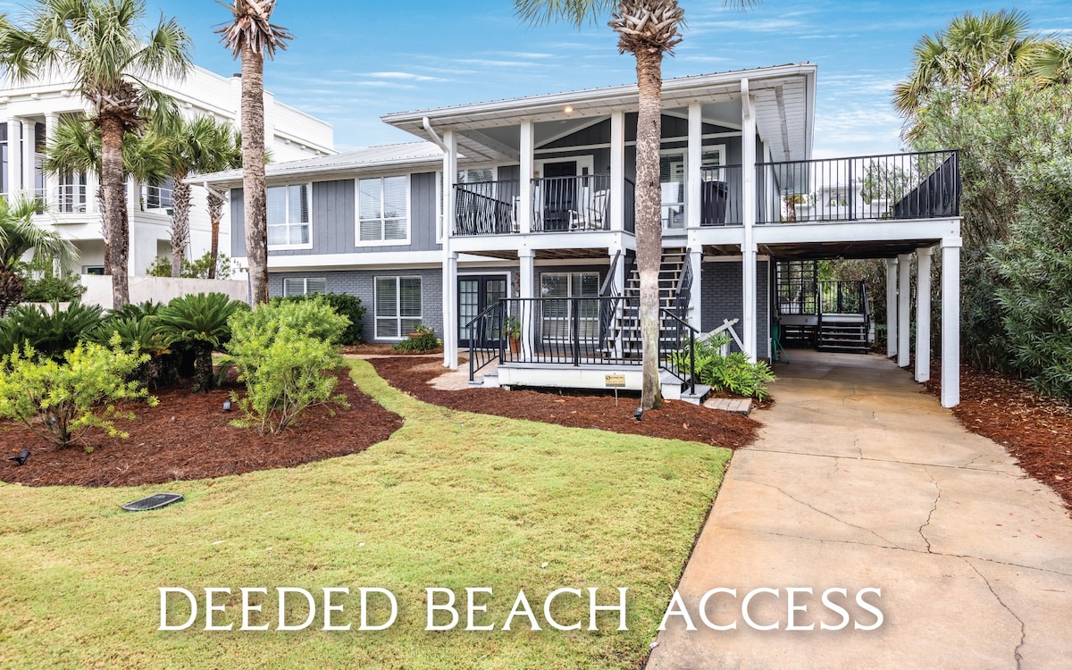 Deeded Beach Access - Private Pool - Summer