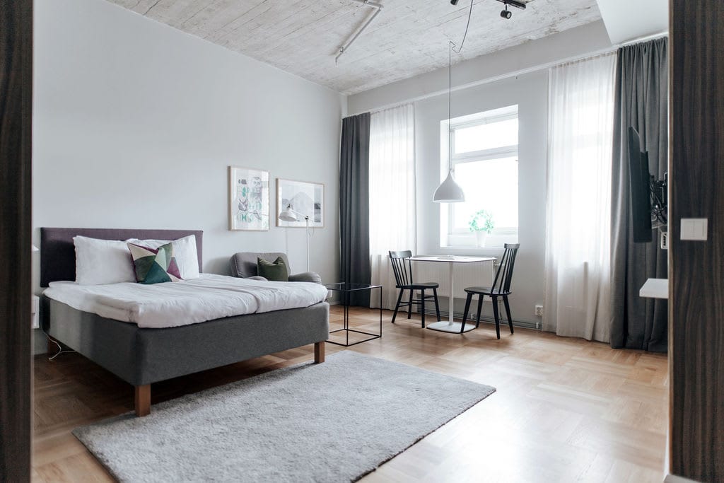 Cosy double studio apartment in Solna