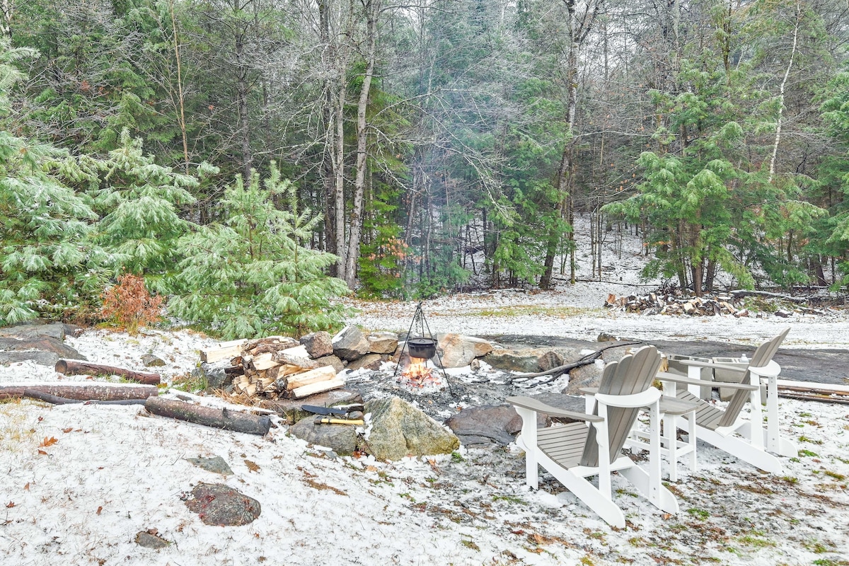 Adirondack Retreat w/ Heated Pool & Scenic Views!