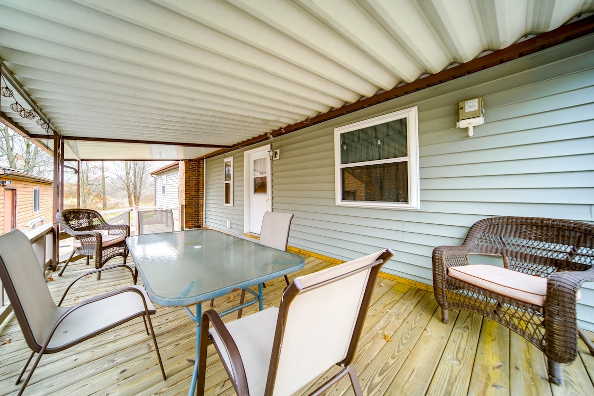 North Jackson Vacation Rental w/ Wraparound Deck!