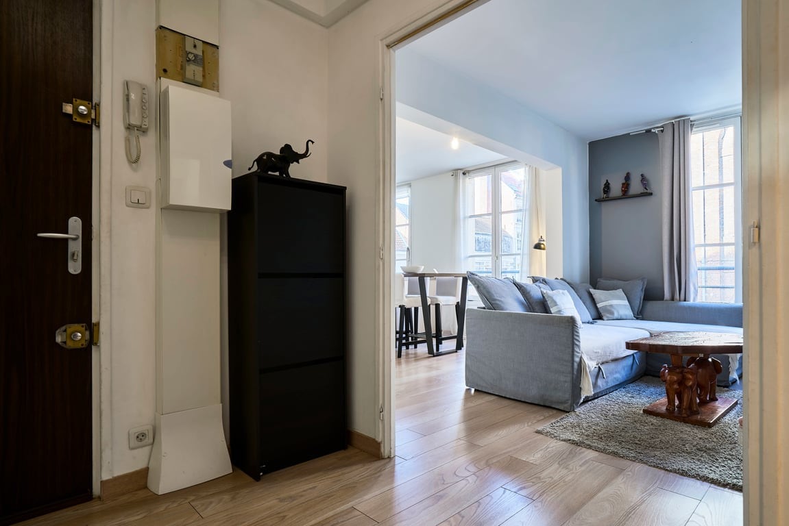 Vieux-Lille : equipped apartment with parking