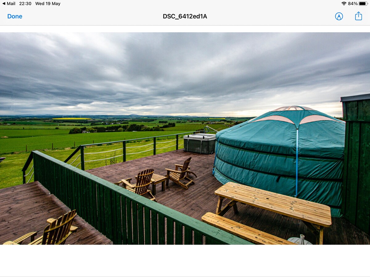 Colourful Mongolian Yurt, enjoy a new experience