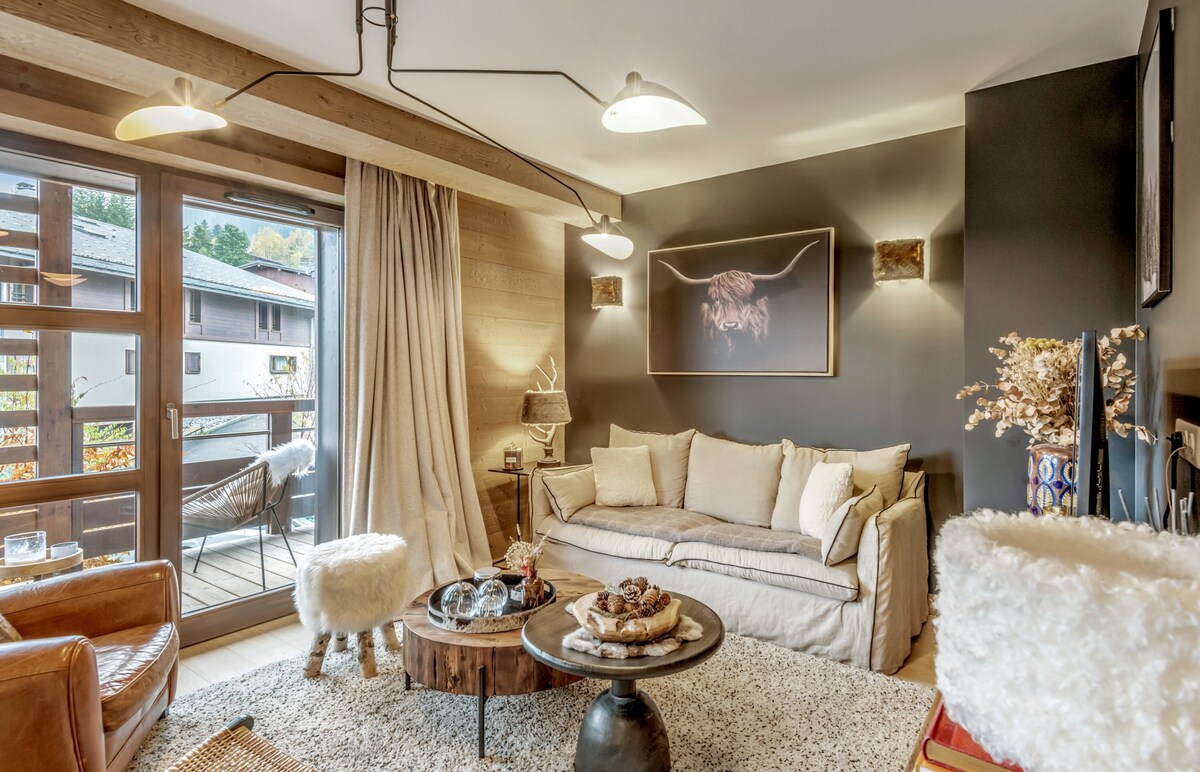 Apartment with relaxation area in Megève - Welkeys