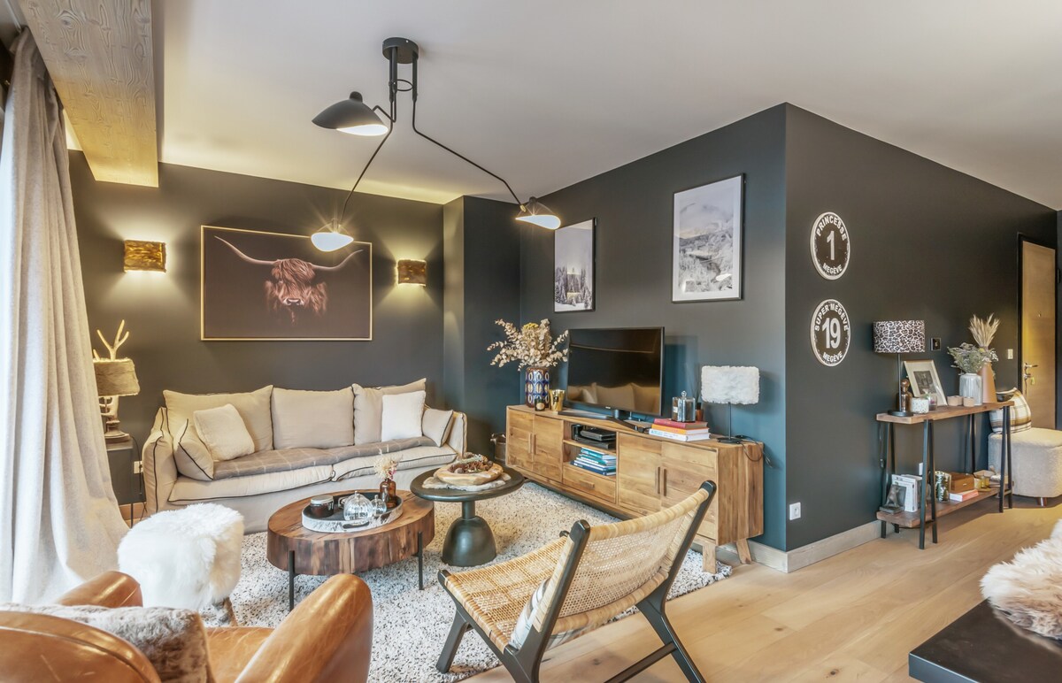 Apartment with relaxation area in Megève - Welkeys