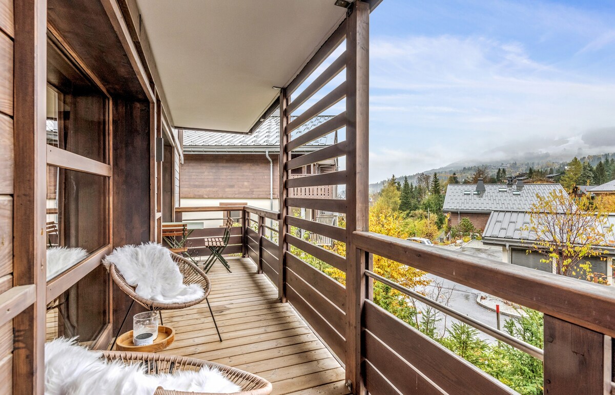 Apartment with relaxation area in Megève - Welkeys