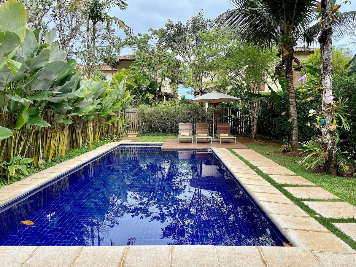 Casa em condomínio Pé na Areia na Barra do Una