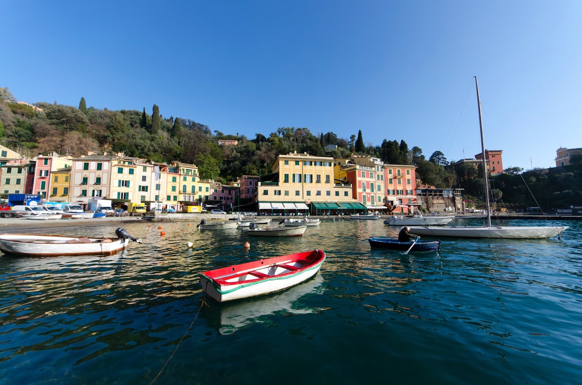 Charming studio w/ views of Portofino harbour