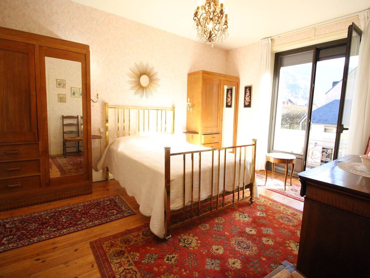 Bagnères-de-Luchon公寓， 2间卧室，可入住4人。