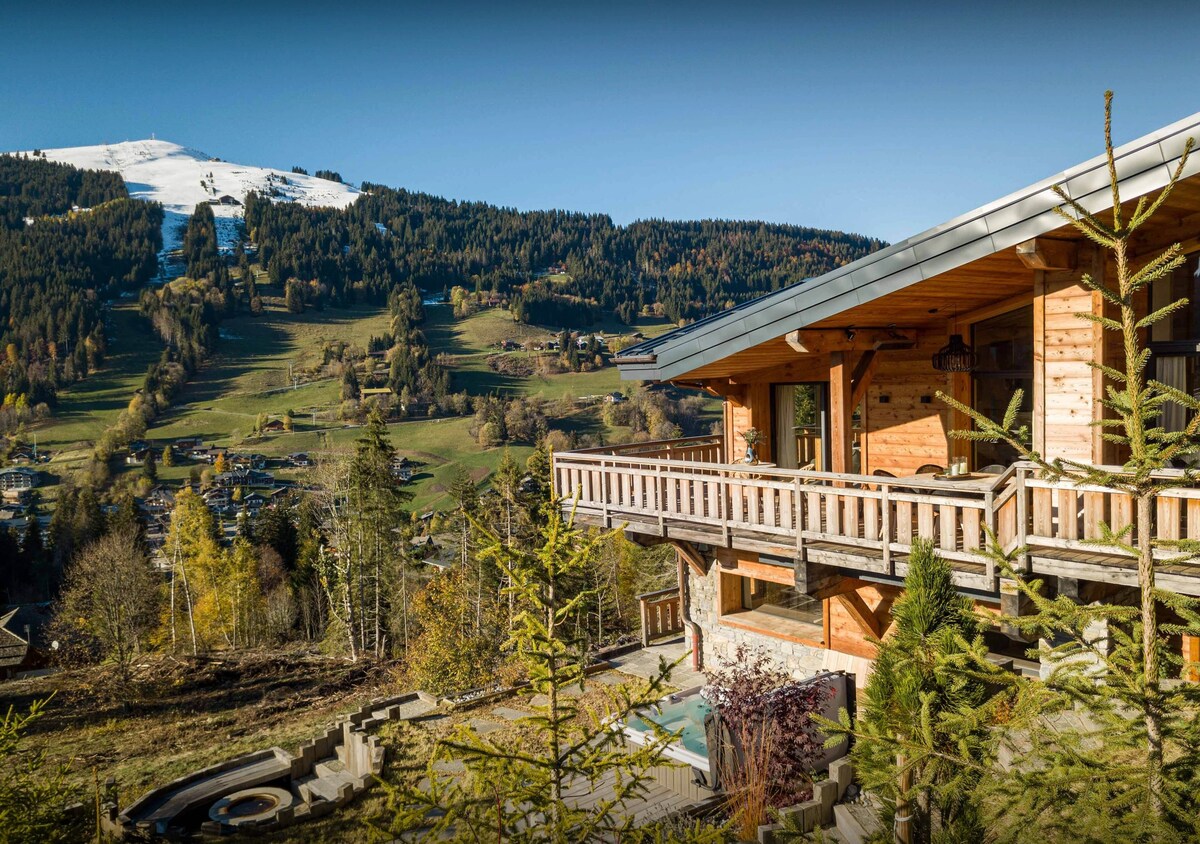 Luxury stay for 10 in the Alps