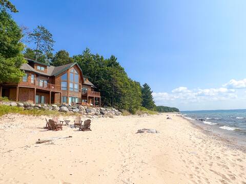 Beautiful House On Lake Michigan! 10 Minutes Hs! P