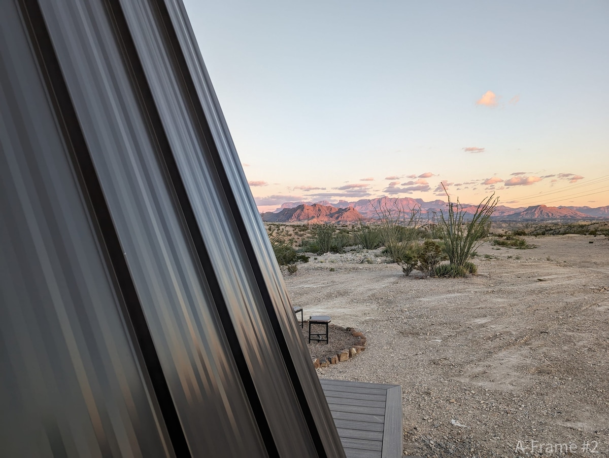 Stardust Big Bend Luxury A-Frame#4 great views