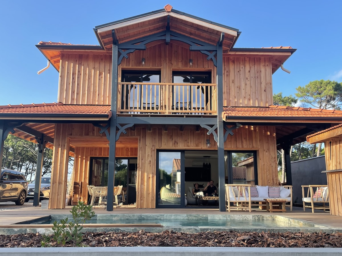 Très belle villa climatisée avec piscine chaufée e