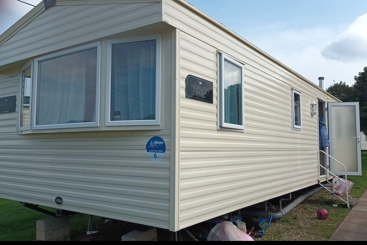 3 bed static 12ft caravan home from home somerset