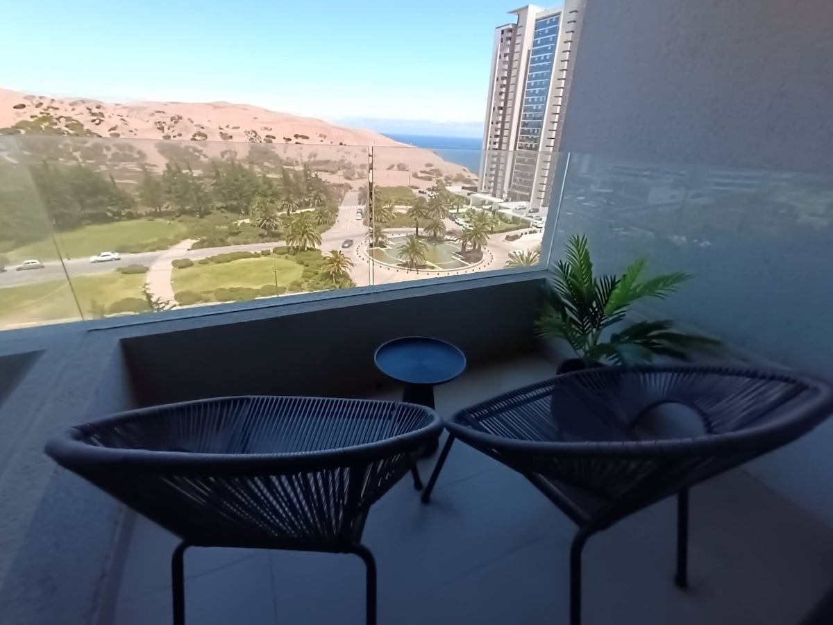 Beautiful apartment with a view of the dunes, in C