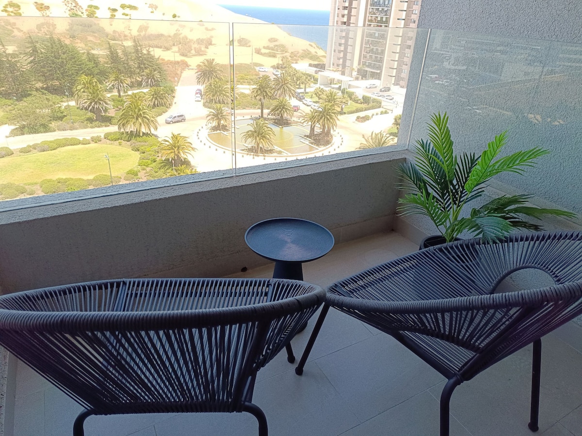 Beautiful apartment with a view of the dunes, in C