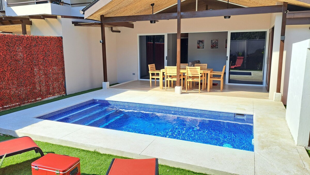 Pop House with private pool at Ciudad del Mar Jacó