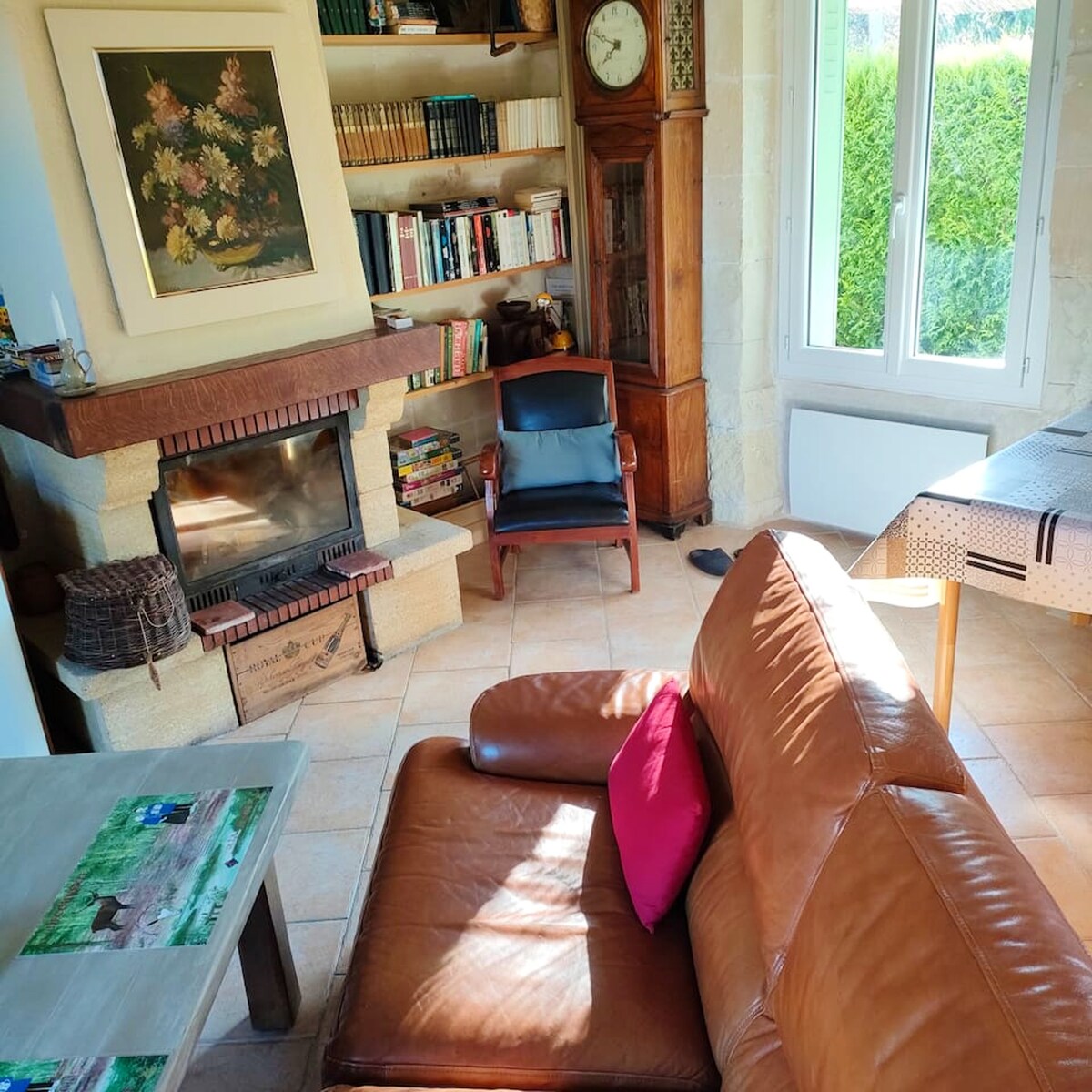 House for 2 ppl. with garden at Noyers-sur-Cher