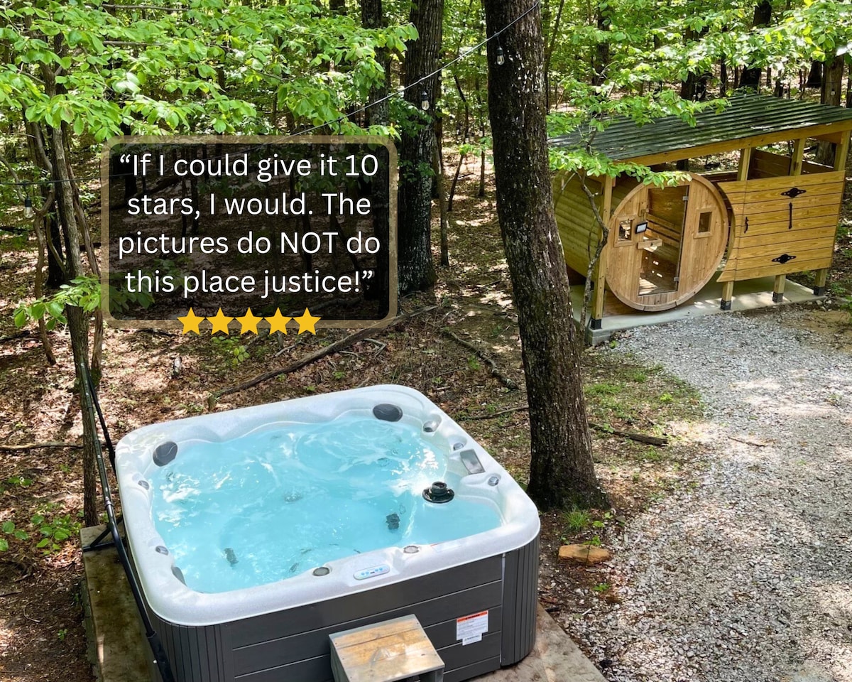 Bougie Nature Retreat! Sauna|Pool|Hot Tub