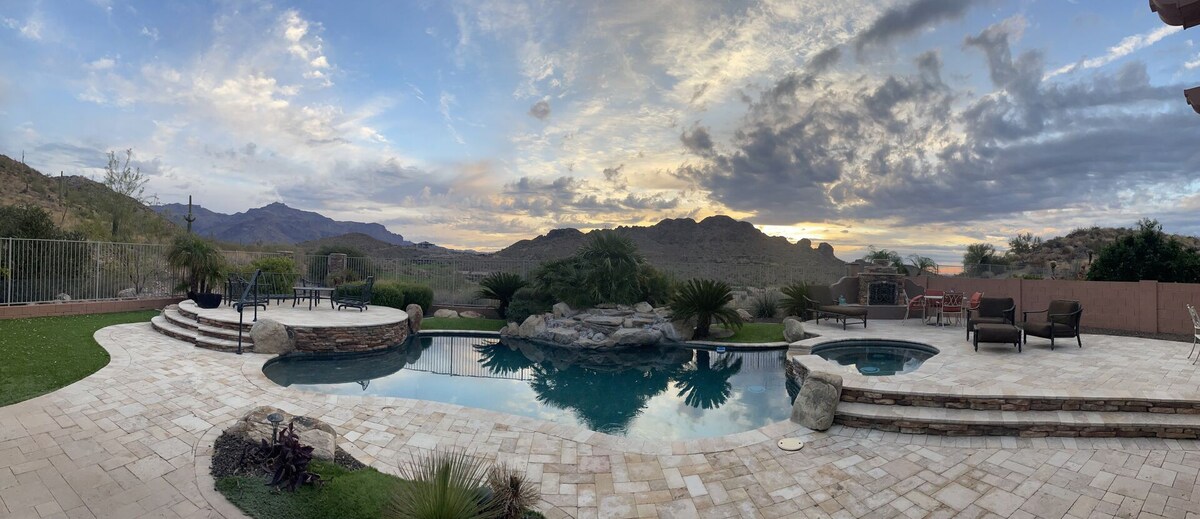 Gold Canyon, Heated Pool/Spa sleeps 8, casita