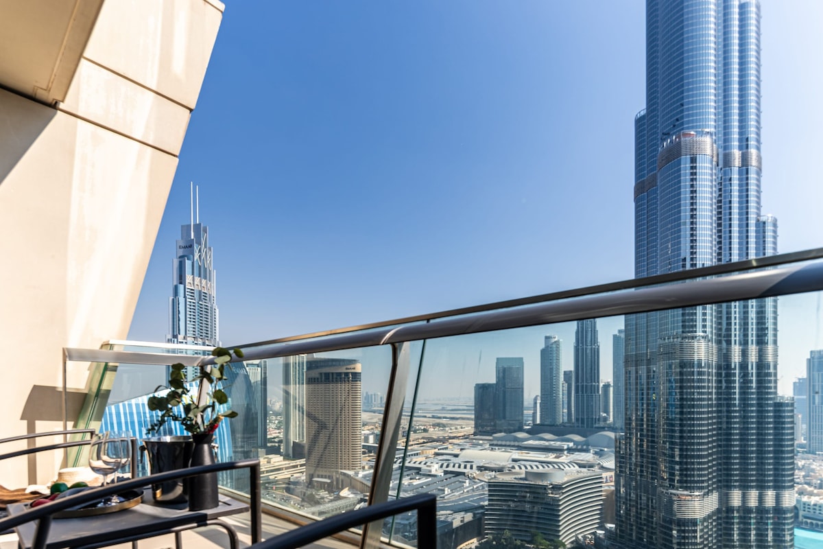 Tranquil 3BR + Maid's Room w/ Burj Khalifa Views!