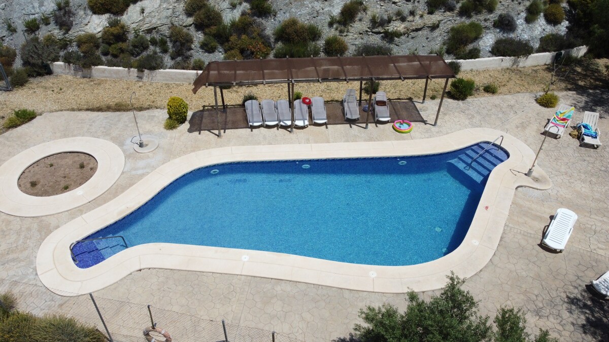 Casa del Horno, with salt water swimming pool and