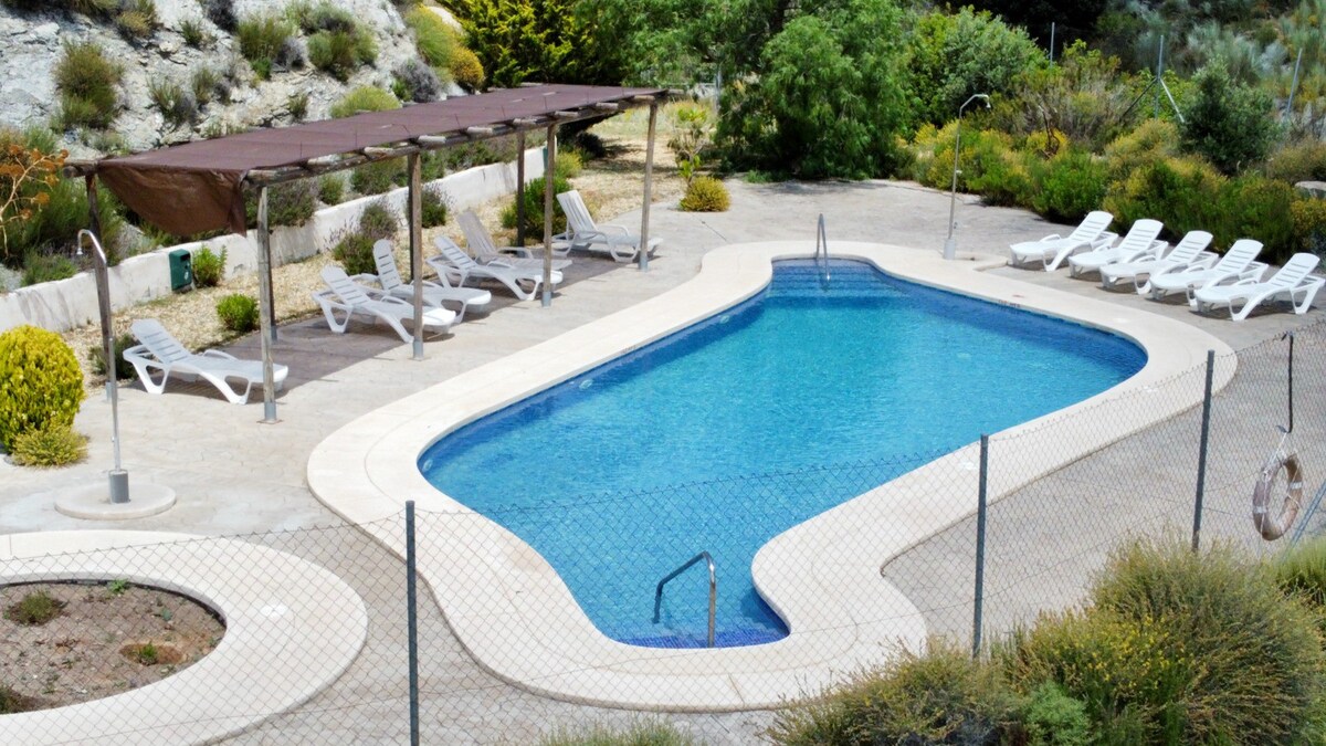 Casa de la Abuela, with saltwater pool and surroun