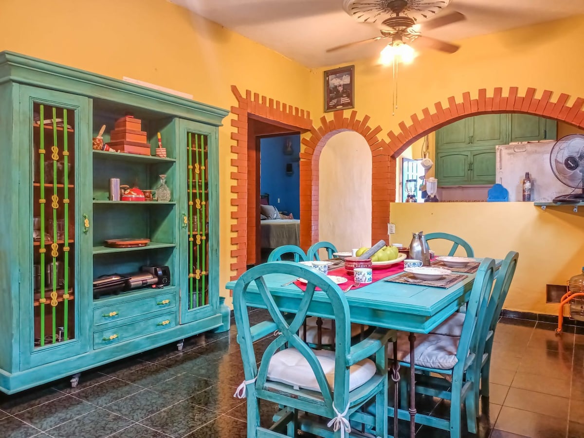 Mexican style house I Pet Friendly l Cancun