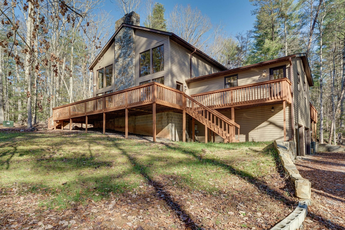 Secluded Blue Ridge Retreat on 4 Acres!
