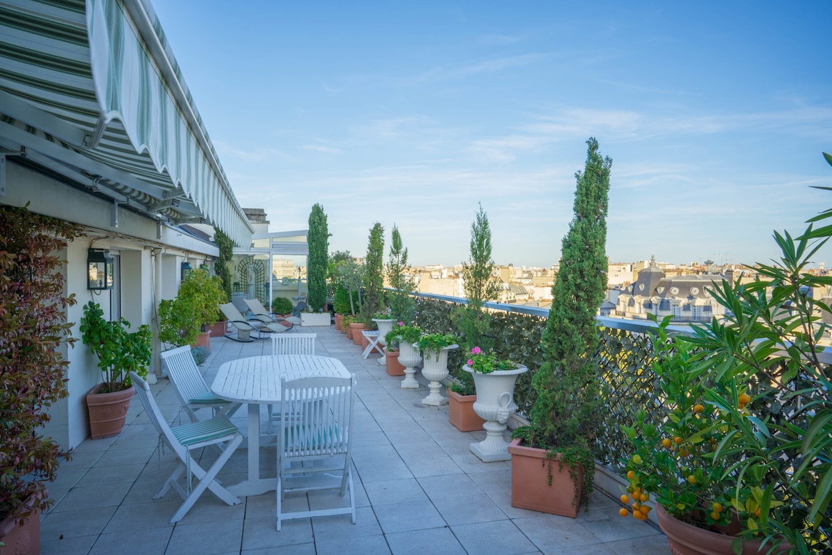 Indulgence, is a splendid Paris Penthouse apartmen