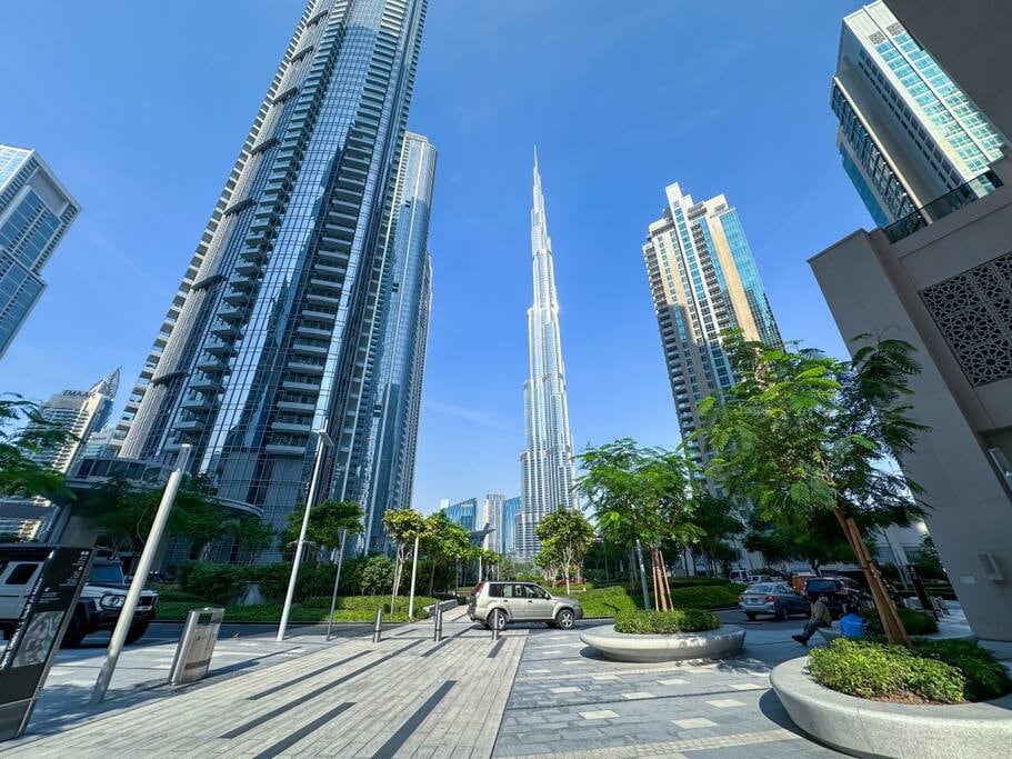 Unique Burj Khalifa View 3BR Condo On Top Floor