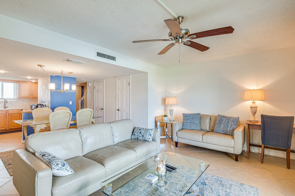 Oceanfront Flagler Beach Condo w/ Community Pool