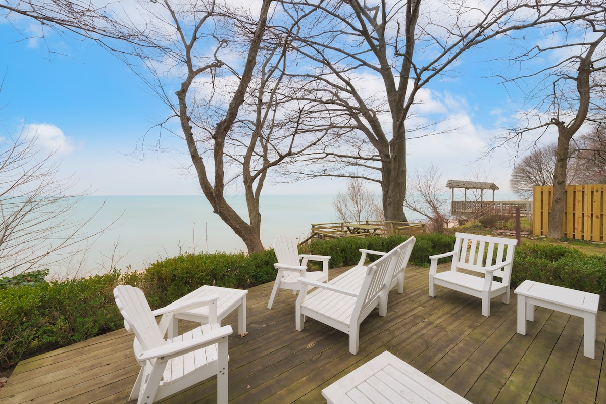 Lake front-Private beach-Tennis ct