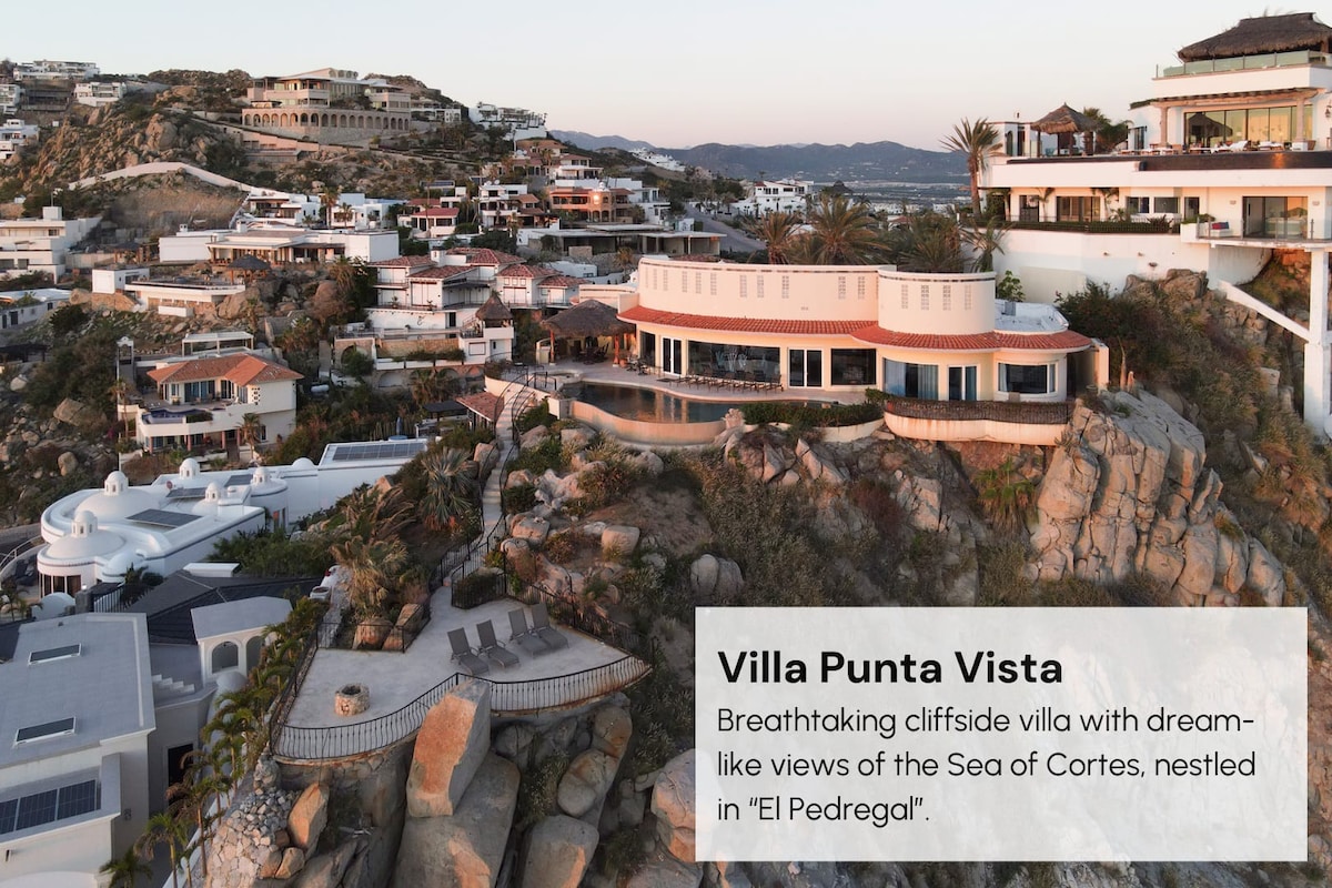Cliffside 8BR Villa - Breathtaking Views - Pool