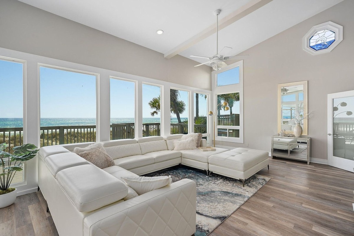 Beachfront Bliss & Unmatched Gulf Views!