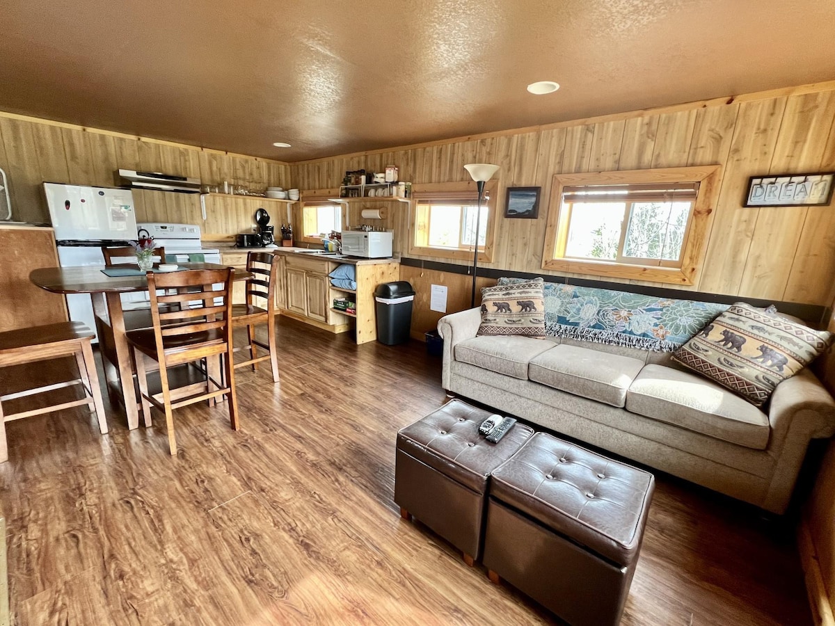 Denali Park View Family Log Cabin