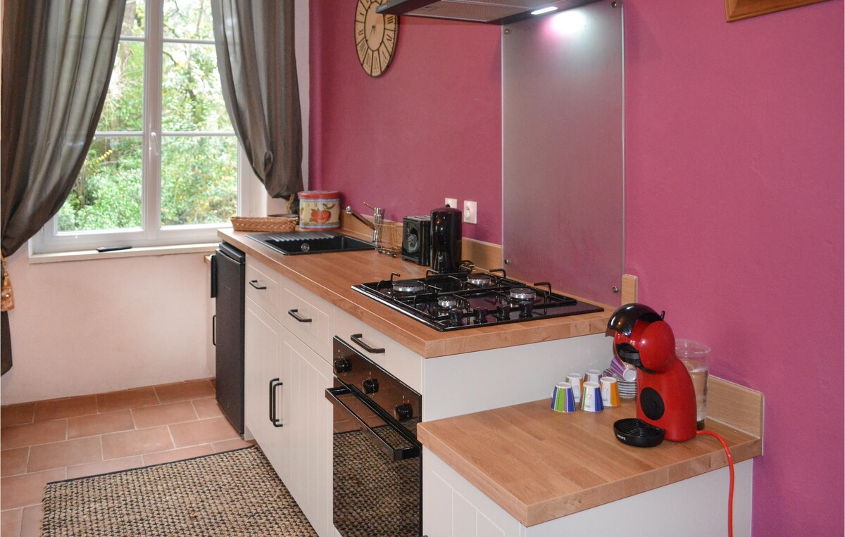 Awesome apartment in Damazan with kitchen