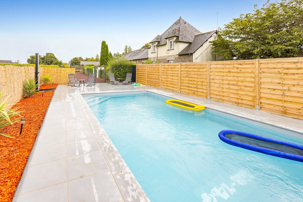 La Fleur de Vie - Maison avec piscine et jacuzzi