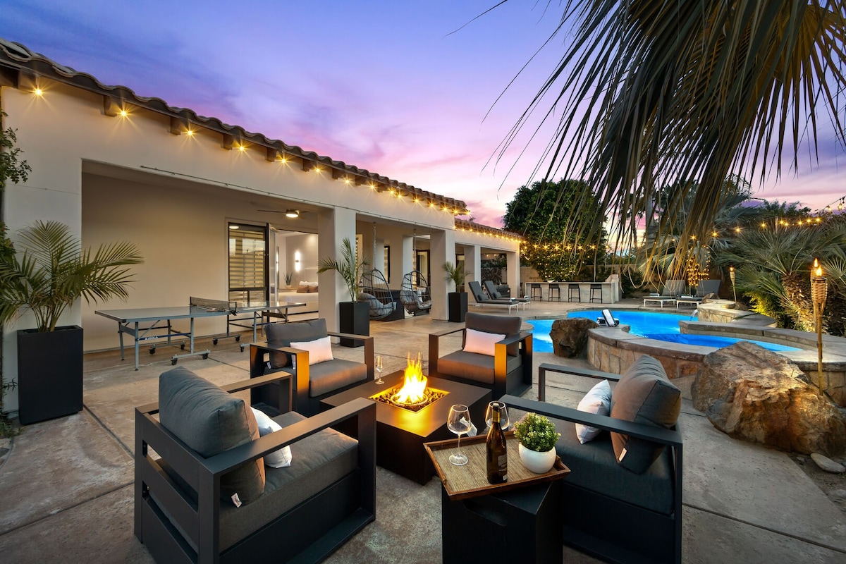 Santana: Pool, Spa, BBQ, Fire Pit, Cabanas, Games!