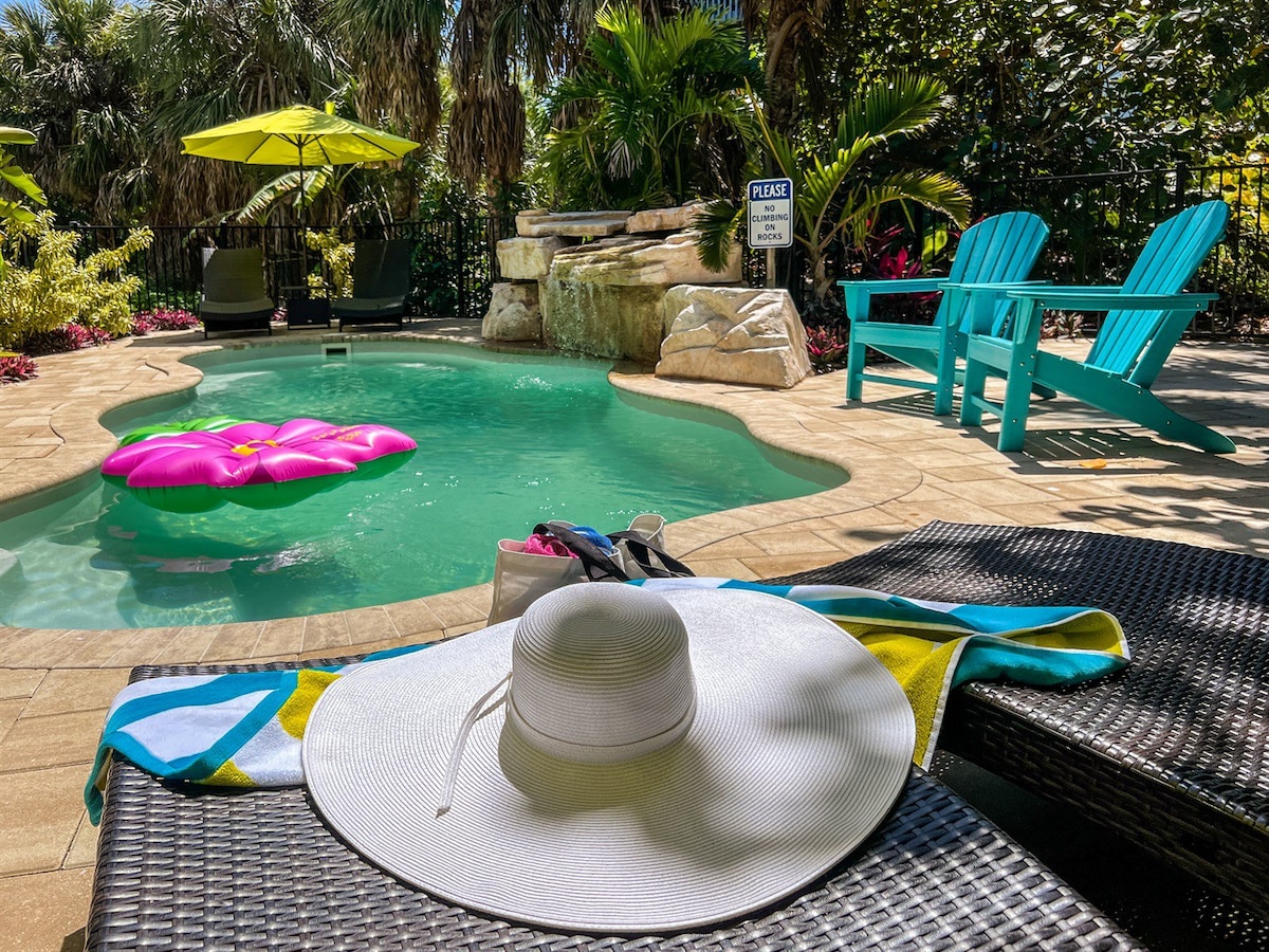 Peace of Paradise - Private Pool & 2 Golf Carts
