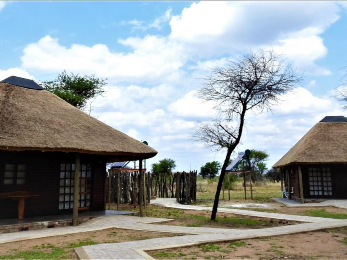 2 Sleeper Thatched Chalet