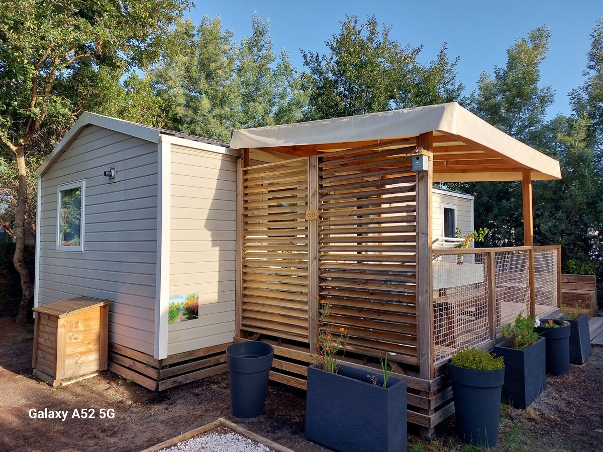 Mobile Home Rental Denise and Michel in the Landes