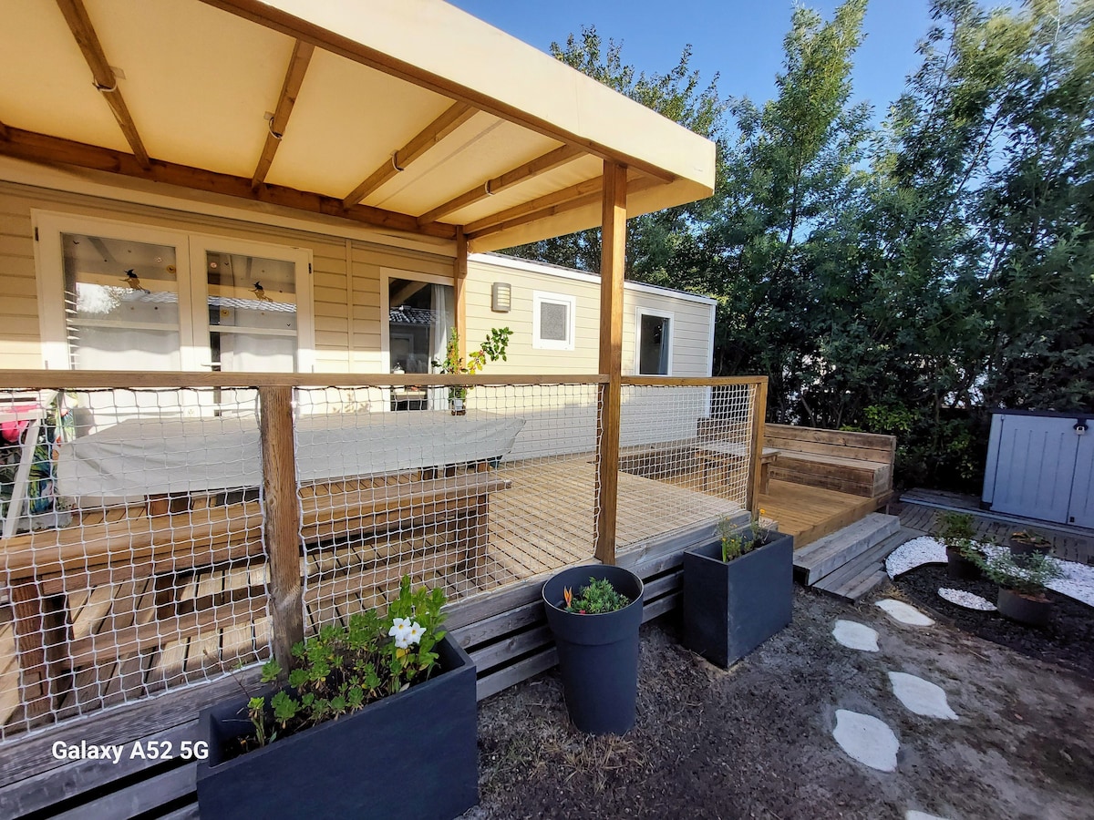 Mobile Home Rental Denise and Michel in the Landes