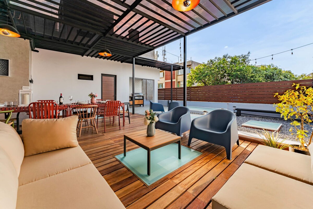 Roma Mansion, Roof Terrace-BBQ, perfect for groups