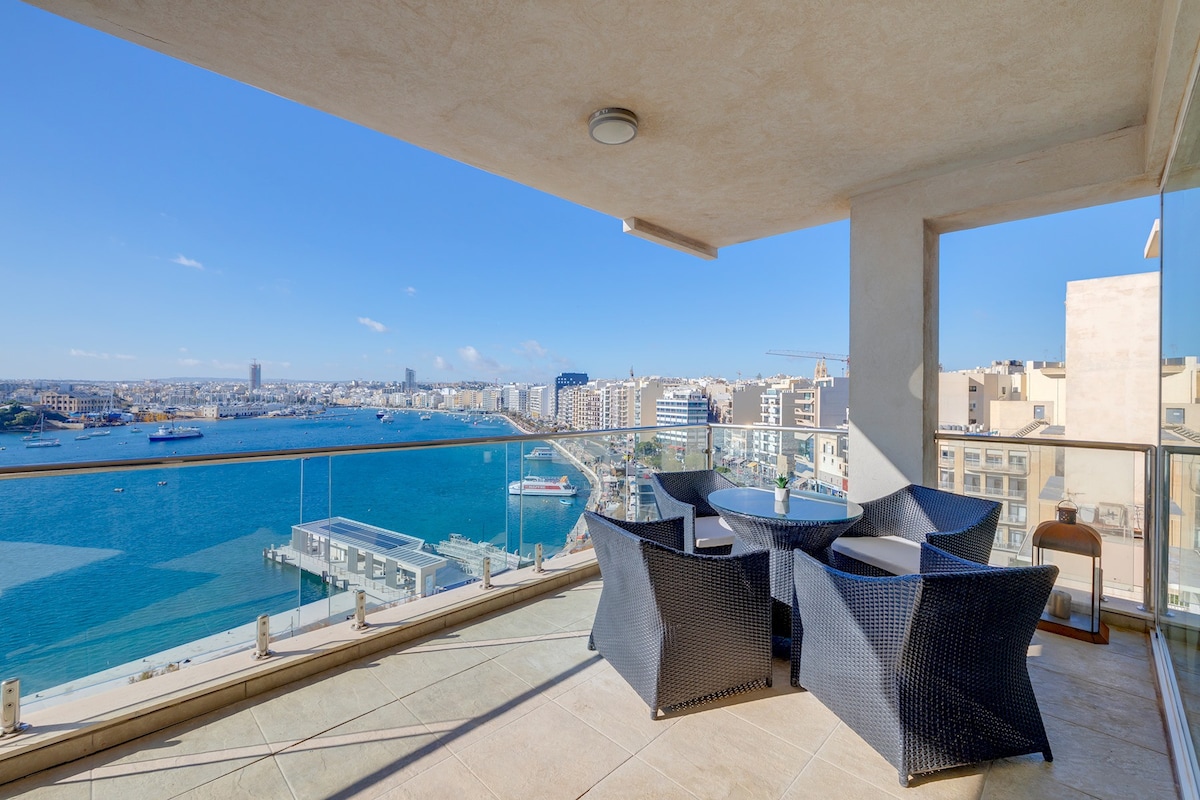 Valletta Skyline Serenity Luxury, Harbour Views