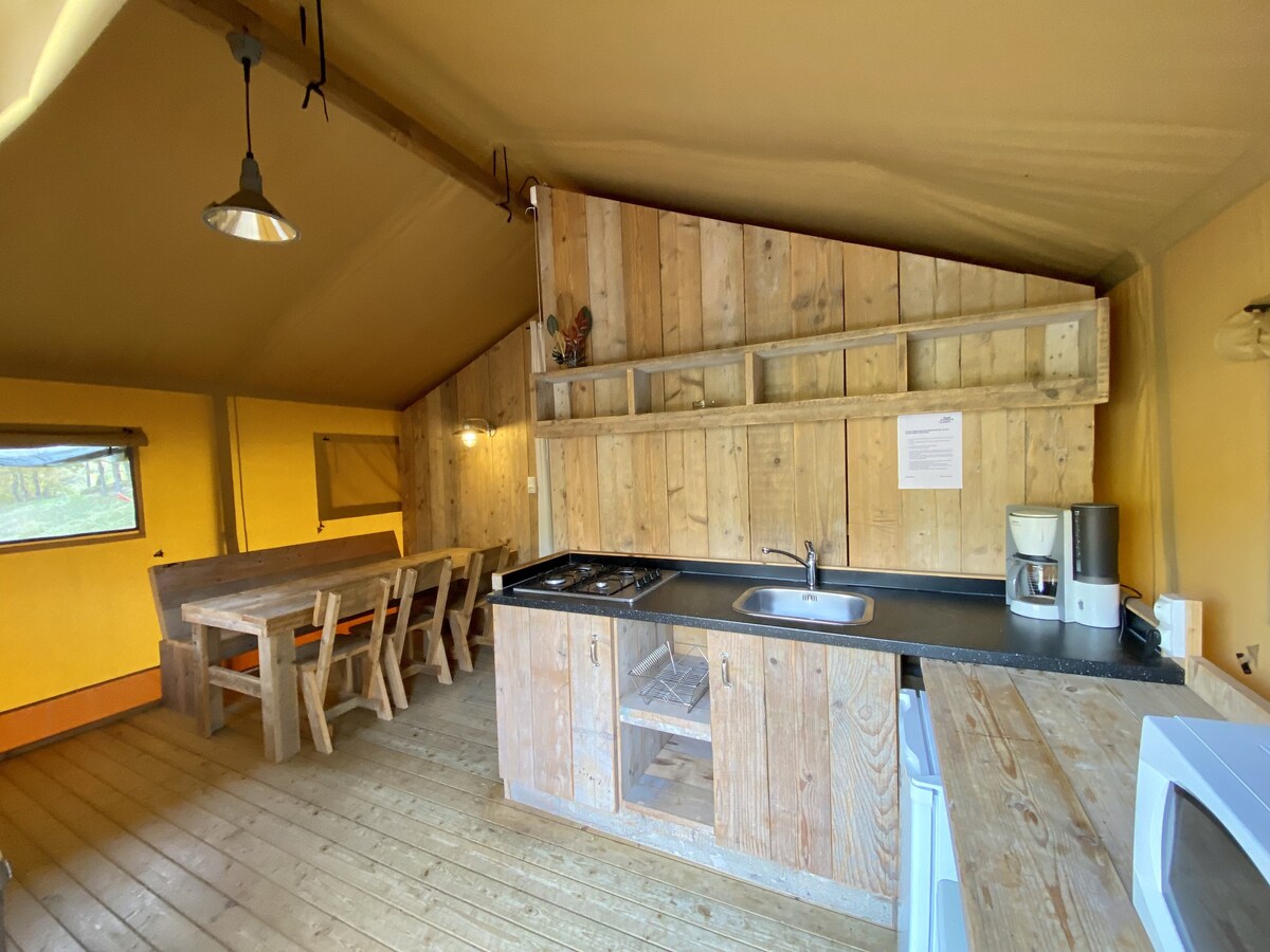 Bastides Safari Tent 3 Rooms 5 People