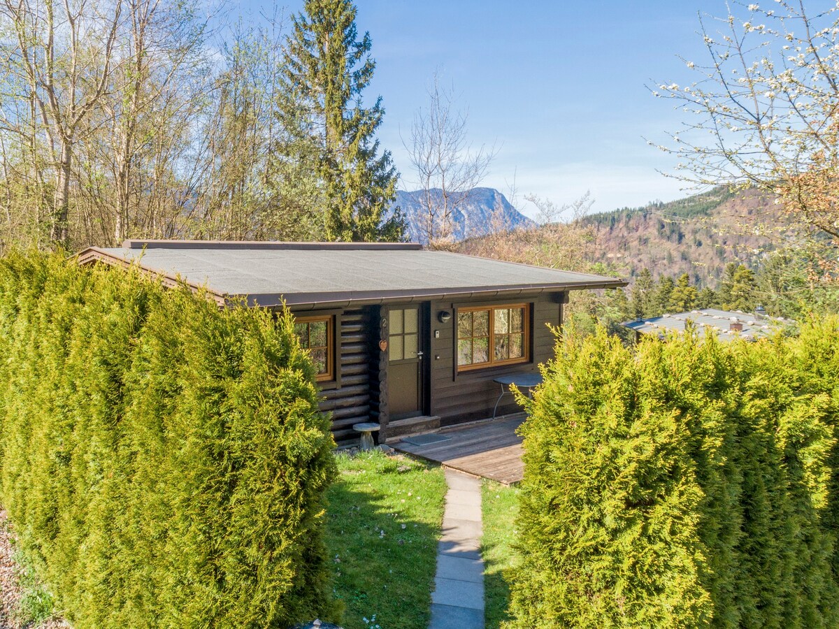 Detached wooden chalet with panoramic views