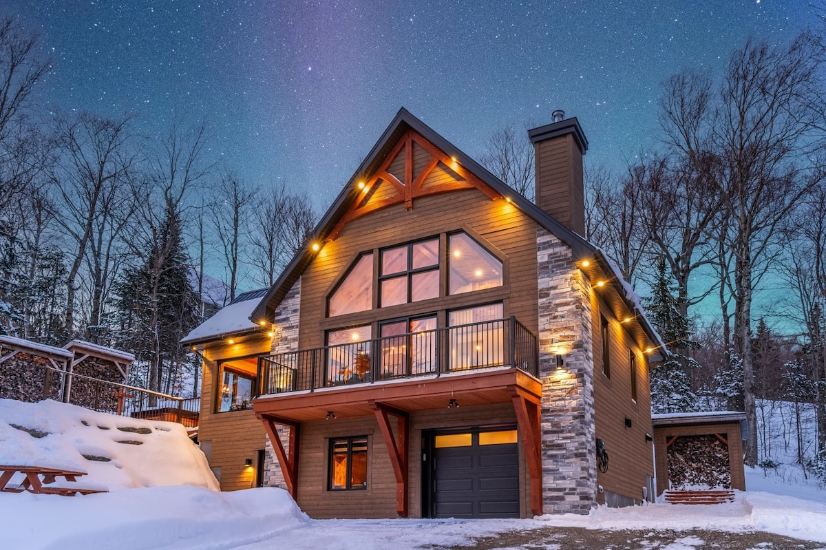 Promontoire-29 | Mountain chalet with a hot tub|