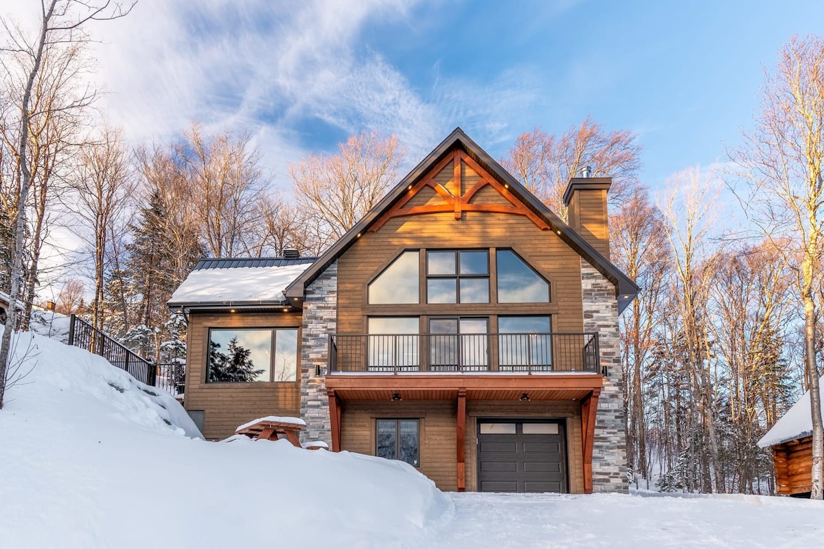 Promontoire-29 | Mountain chalet with a hot tub|